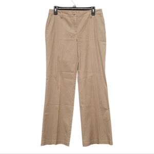 TALBOTS Women's Chino Trousers/ Casual/ Classic Cut/ Light Brown /Cotton/ Size 4